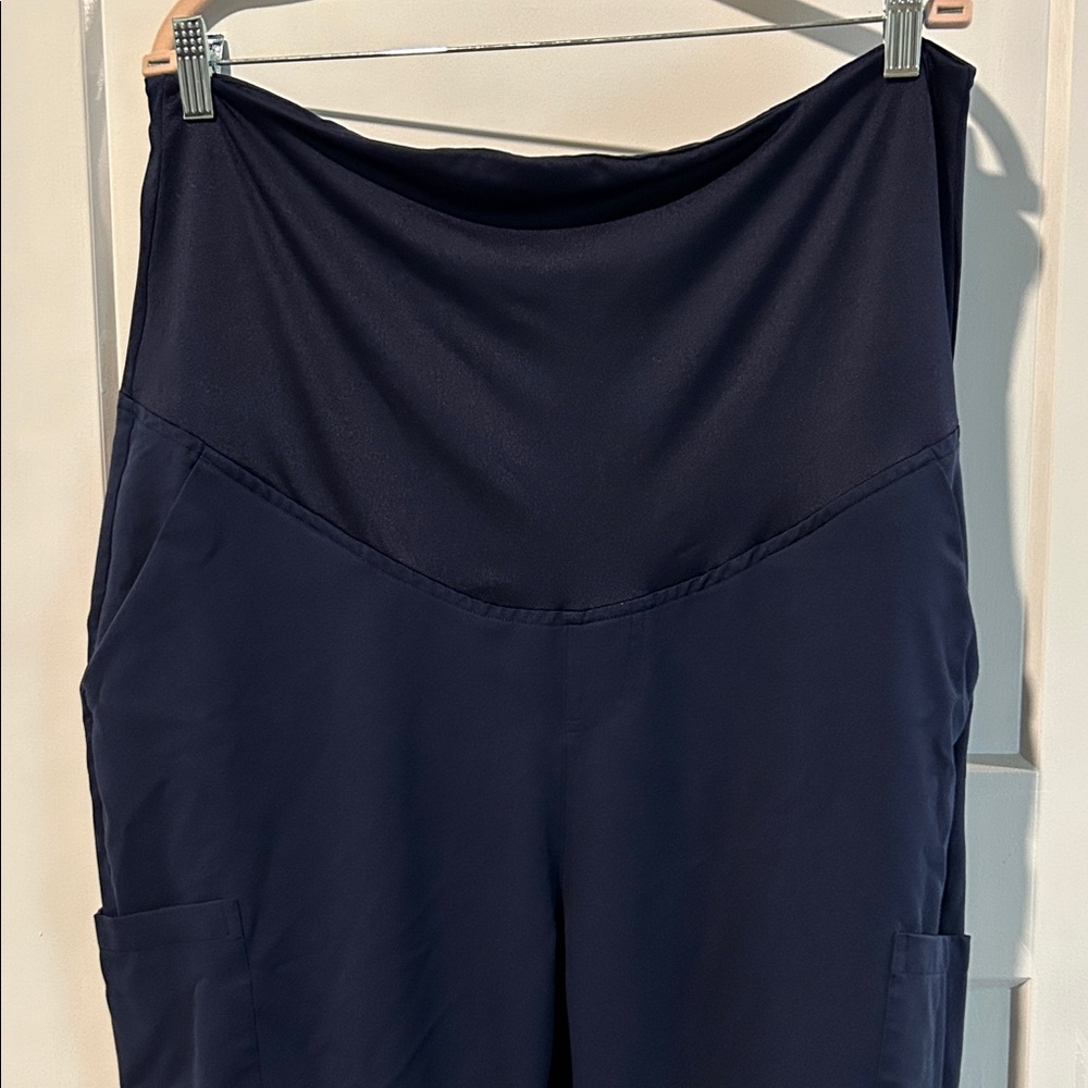 Mandala Maternity Full Panel Jogger Scrub Pants